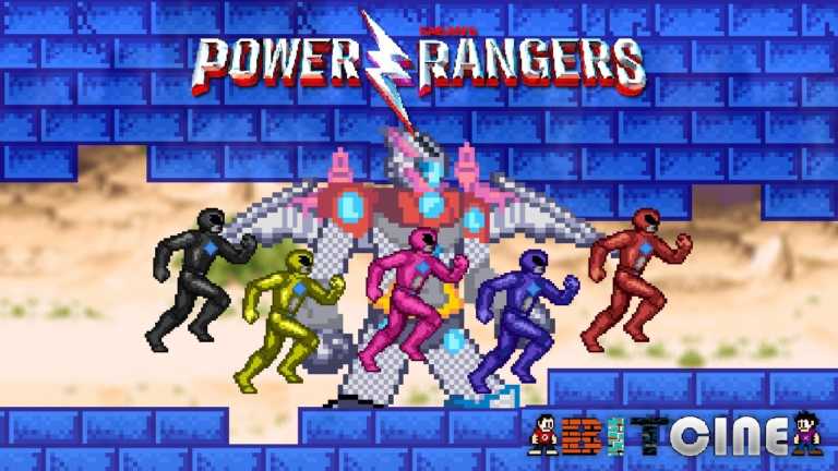 Power Rangers: il film di Dan Israeliti a 8 bit