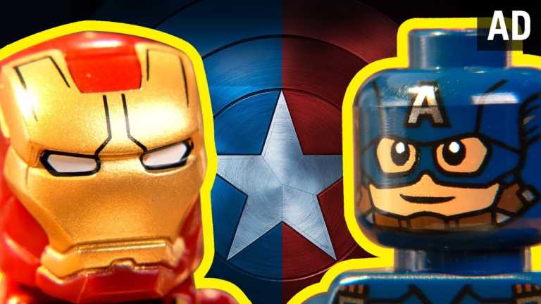 Captain America Civil War raccontato con i LEGO