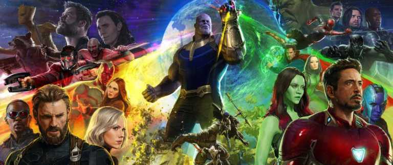 Avengers Infinity War: Thanos e Tony Stark in un break dalle riprese Avengers Infinity War: Thanos e Tony Stark in un break dalle riprese
