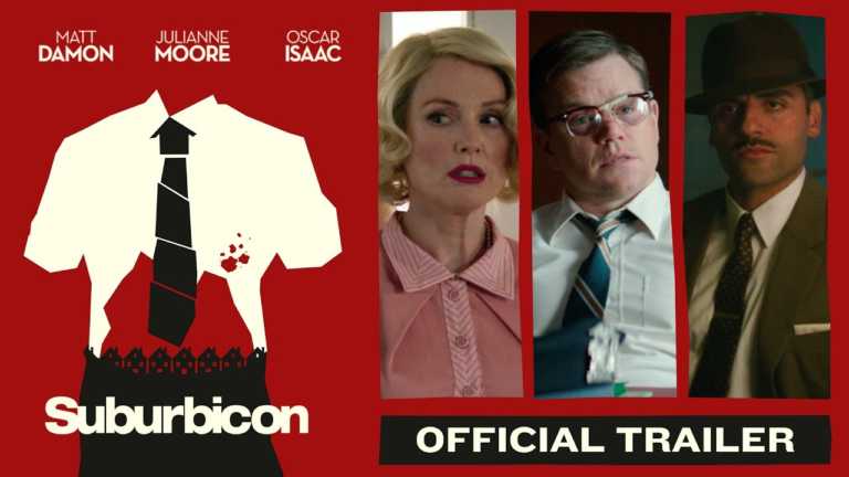 Suburbicon: trailer e poster del film di George Clooney