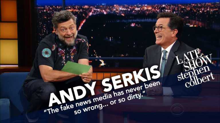 Andy Serkis legge i tweet di Trump con la voce di Gollum
