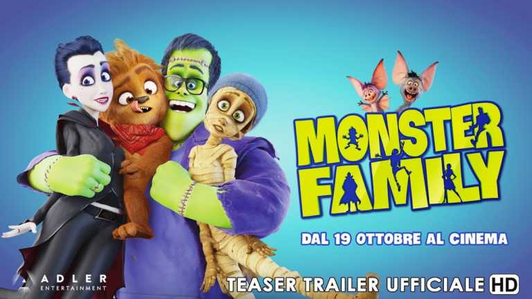 Monster Family: teaser trailer del film d’animazione