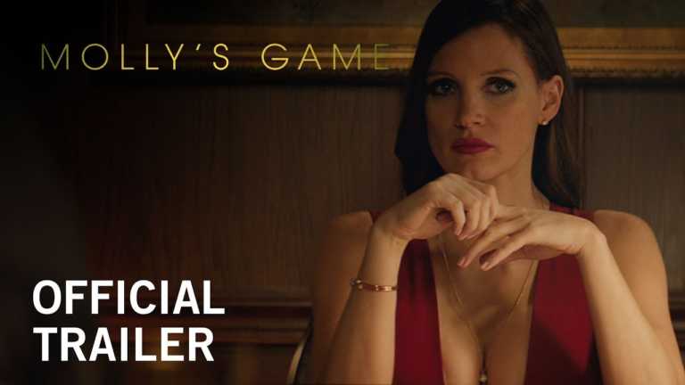 Jessica Chastain nel primo trailer di Molly’s Game di Aaron Sorkin