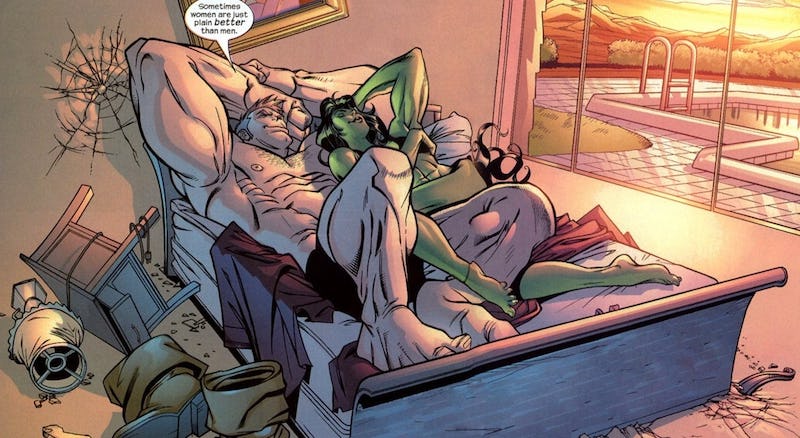 She-Hulk Con Juggernaut