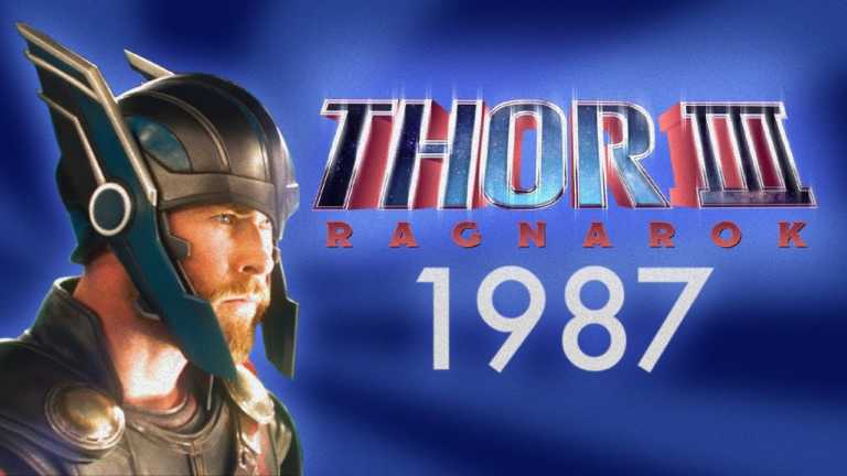 Thor: Ragnarok, il trailer in versione anni ’80 riporta in auge il VHS