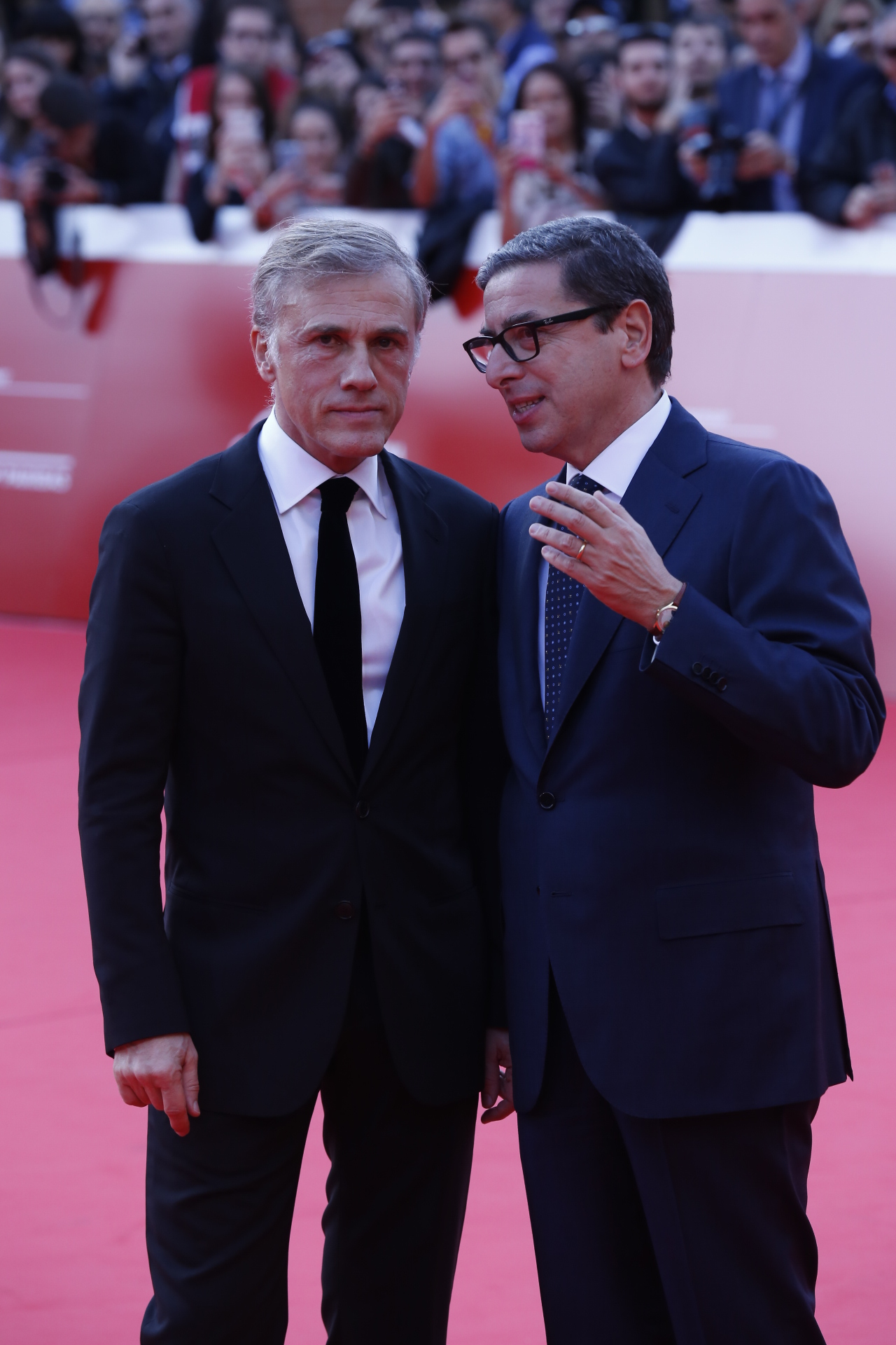 Christoph Waltz e Antonio Monda