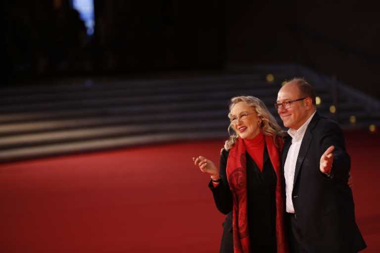 #RomaFF12: Carlo Verdone ed Eleonora Giorgi sul tappeto rosso