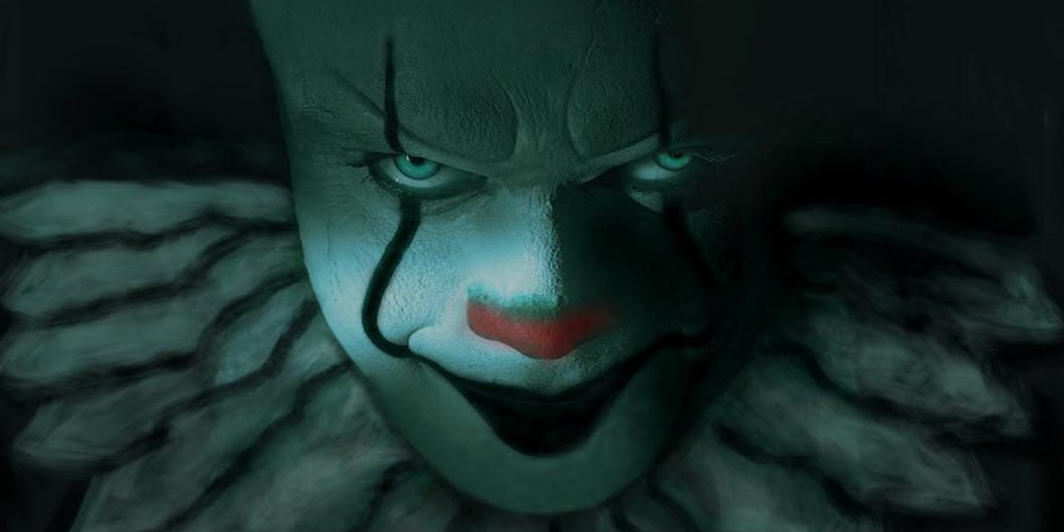 Non c'è CGI nell'occhio strabico di Pennywise in IT