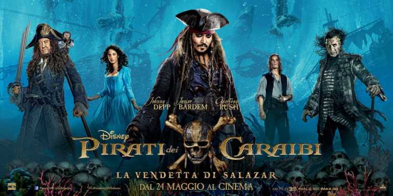 Pirati dei Caraibi: La Vendetta di Salazar arriva in home video