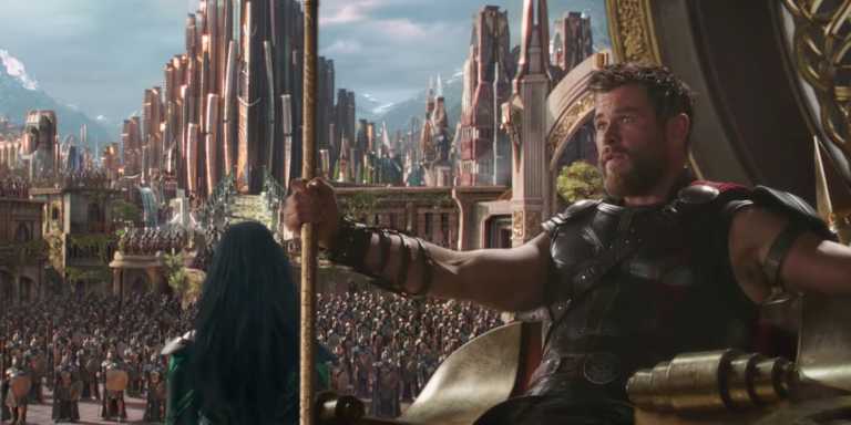 Thor: Ragnarok, il poster Mondo di Matt Taylor