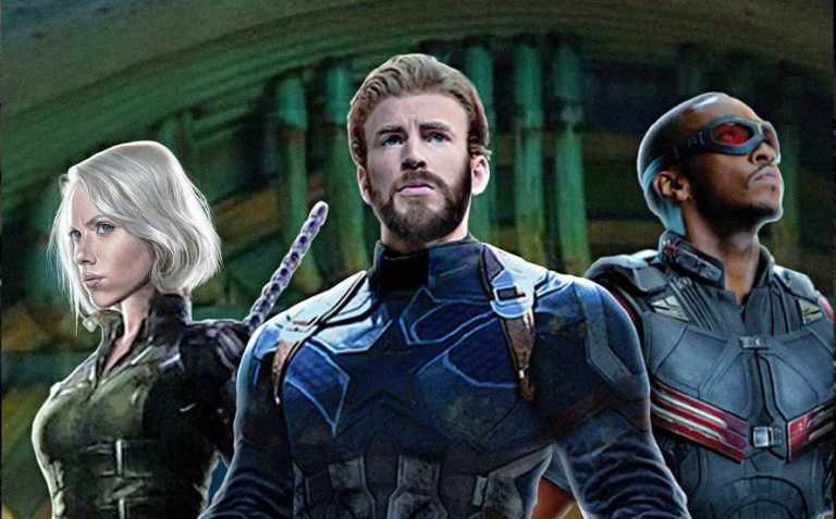 Avengers: Infinity War, Vedova Nera, Falcon e Nomad in un nuovo concept