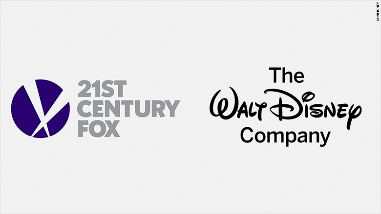 Disney/Fox Salgono le azioni FOX e Disney