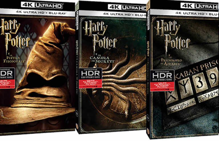 Harry Potter: i primi 4 film in 4K Ultra HD