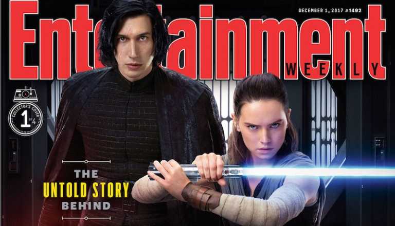 Star Wars: Gli Ultimi Jedi, i protagonisti nelle cover di EW Star Wars: Gli Ultimi Jedi, i protagonisti nelle cover di EW
