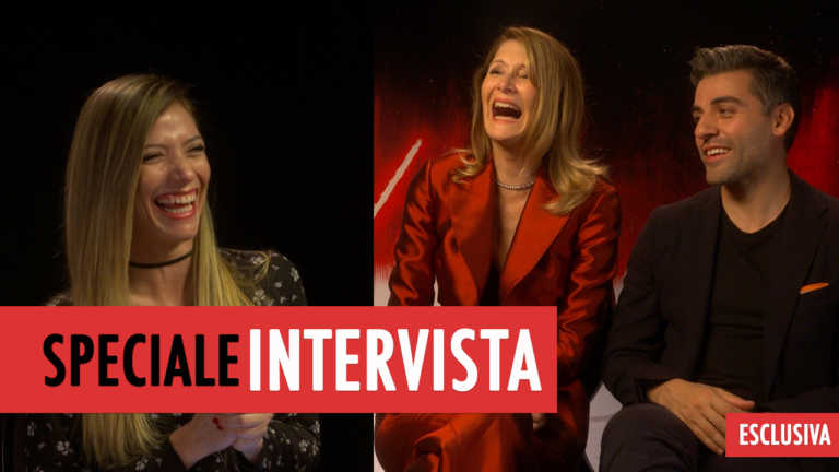 Star Wars: Gli Ultimi Jedi, intervista a Oscar Isaac e Laura Dern