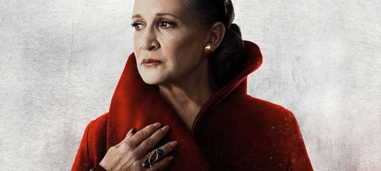 Star Wars: Gli Ultimi Jedi, Carrie Fisher ha contribuito alla sceneggiatura
