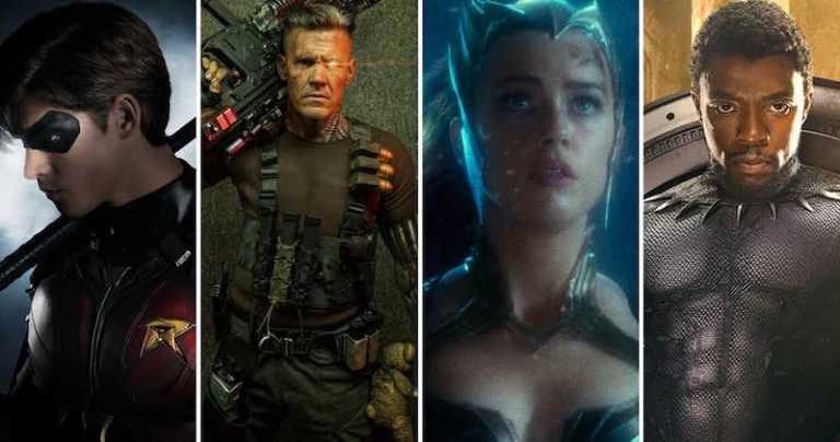 25 supereroi che arriveranno nel 2018