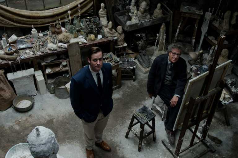 Final Portrait, il film con Armie Hammer a cinema