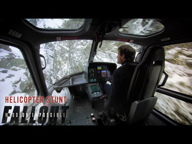 Mission Impossible: Fallout, Tom Cruise alla guida di un elicottero – video Mission Impossible: Fallout, Tom Cruise alla guida di un elicottero – video