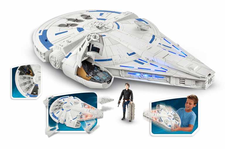 Solo: A Star Wars Story, i protagonisti e il Falcon nelle nuove action figures Solo: A Star Wars Story, i protagonisti e il Falcon nelle nuove action figures