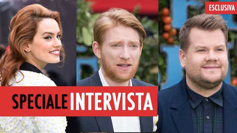 Peter Rabbit: intervista a Daisy Ridley, James Corden e Domhnall Gleeson
