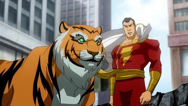 Shazam!: un omaggio a Tawky Tawny nel costume di Zachary Levi Shazam!: un omaggio a Tawky Tawny nel costume di Zachary Levi