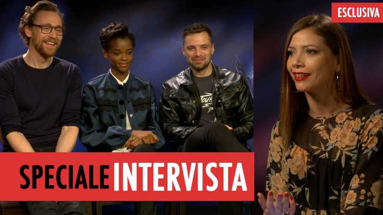 Avengers: Infinity War, incontro con Tom Hiddleston, Sebastian Stan e Letitia Wright