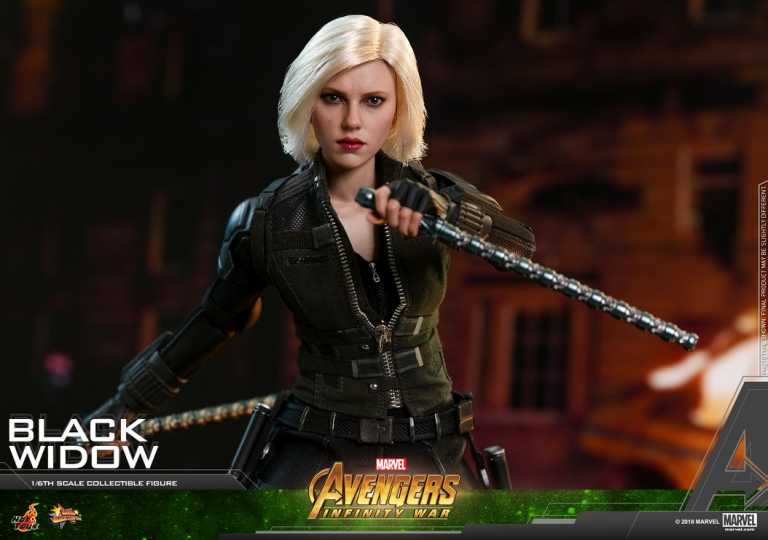 Avengers: Infinity War, l’action figure Hot Toys di Vedova Nera nel dettaglio Avengers: Infinity War, l’action figure Hot Toys di Vedova Nera nel dettaglio