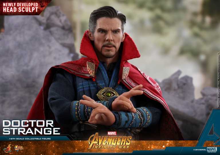 Avengers: Infinity War, l’action figure Hot Toys di Doctor Strange nel dettaglio
