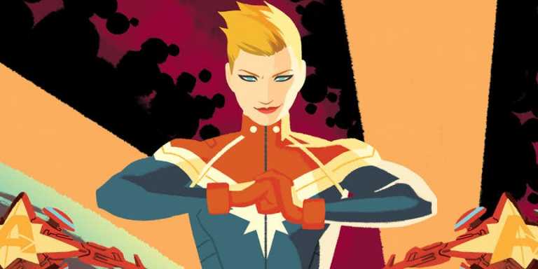 Captain Marvel: Carol Danvers “in volo” nel fan made poster