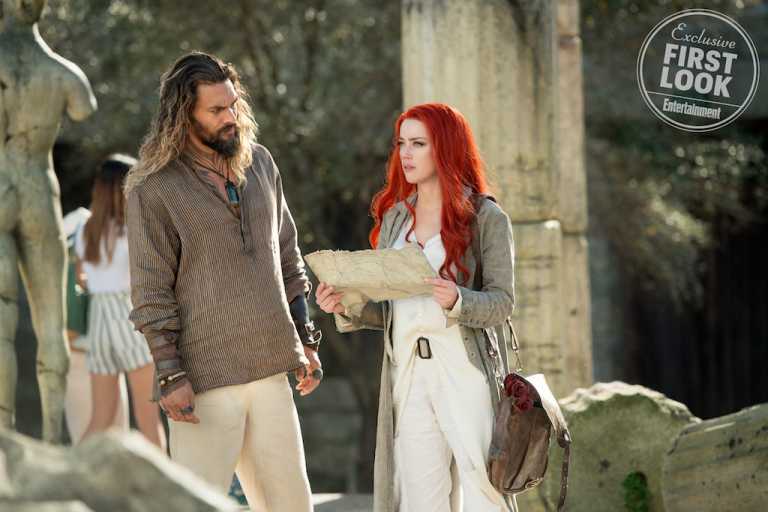Aquaman: una nuova foto di Mera incoronata e Arthur “in borghese”