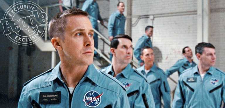 First Man: prime foto di Ryan Gosling nel film di Damien Chazelle