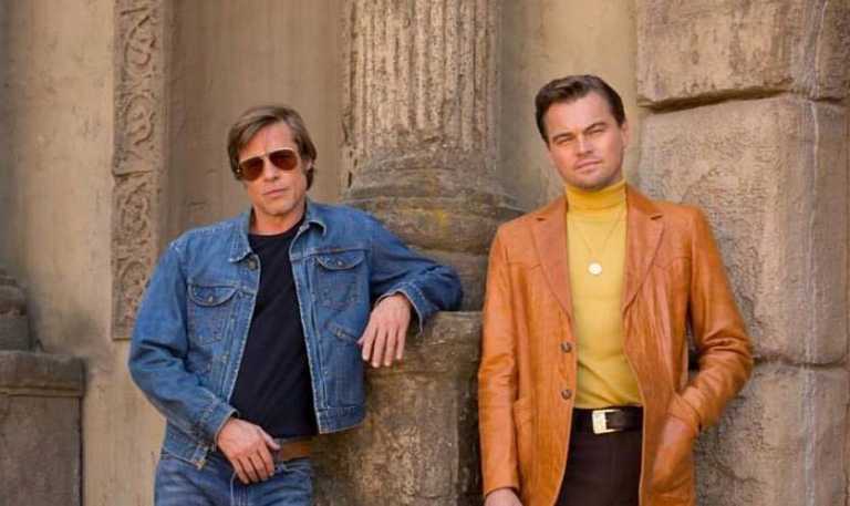 Once Upon A Time In Hollywood: Brad Pitt e Lena Dunham sul set – foto