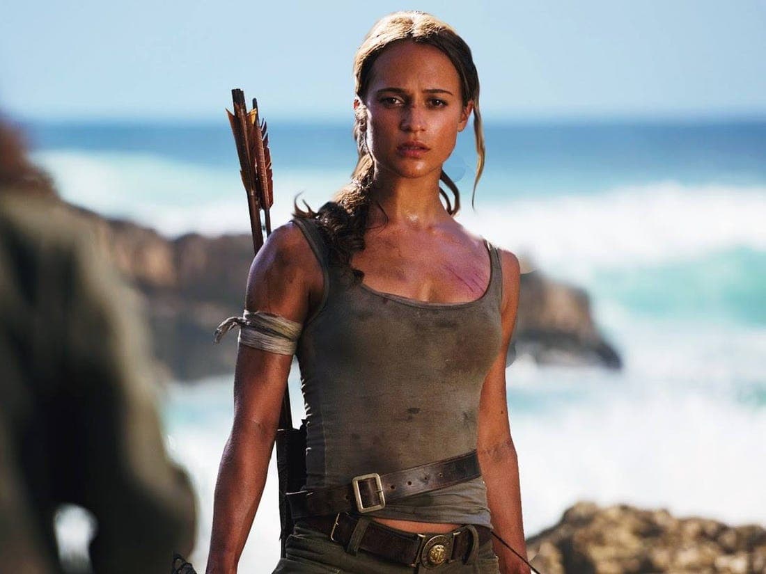 Alicia Vikander fisico tomb raider