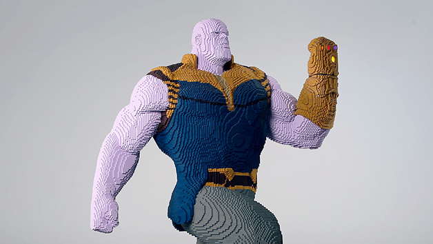 Avengers: Infinity War, ecco la statua di Lego dedicata a Thanos