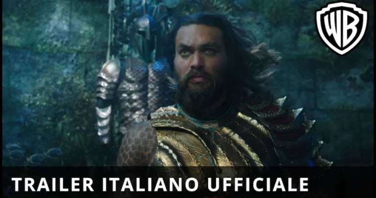 Aquaman: il trailer italiano con Jason Momoa