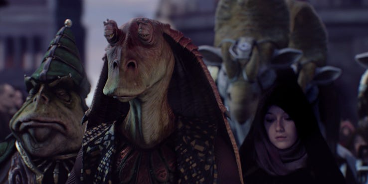 Jar Jar Binks Ahmed Best Star Wars