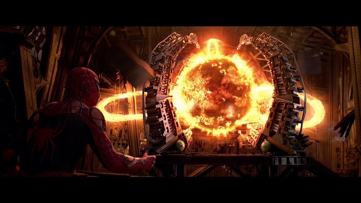 Spider-Man-2-2004-Climax-Doc-Ock-Machine-Tobey-Maguire