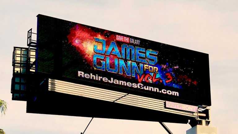 Guardiani della Galassia: i fan hanno speso 4000 dollari per far riassumere James Gunn