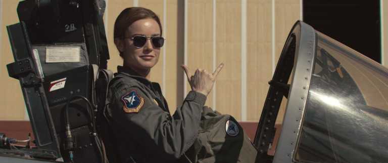 Captain Marvel è pronta alla battaglia nelle nuove foto in HD Captain Marvel è pronta alla battaglia nelle nuove foto in HD