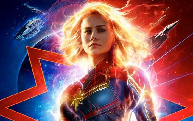 Captain Marvel: la forma Binary nel nuovo spot tv