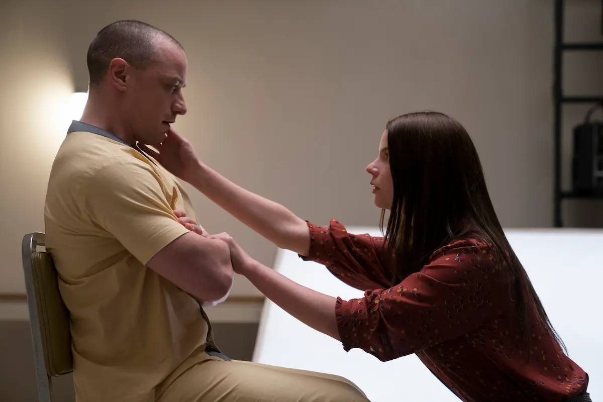 James McAvoy e Anya Taylor-Joy in Glass (2019)