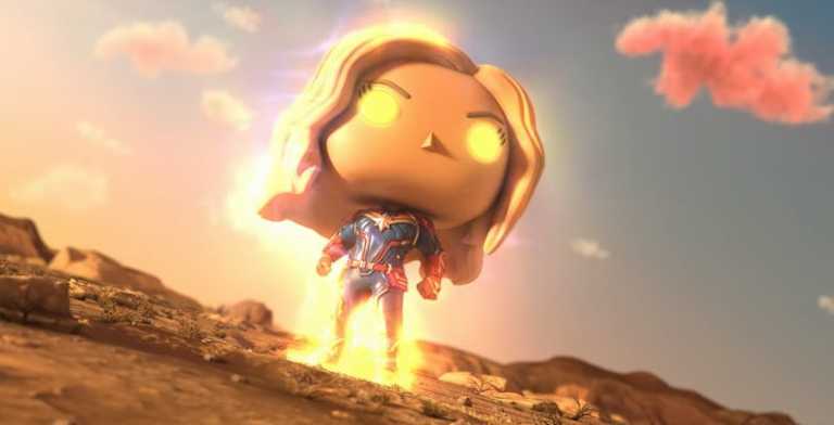 Captain Marvel: il trailer in versione Funko POP!