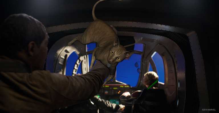 Captain Marvel, le foto dal set prima e dopo i VFX