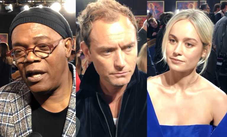 Captain Marvel: le interviste dal red carpet di Londra Captain Marvel: le interviste dal red carpet di Londra