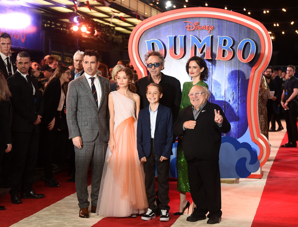 Dumbo red carpet: le interviste a Burton, Farrell, Green e DeVito Dumbo red carpet: le interviste a Burton, Farrell, Green e DeVito
