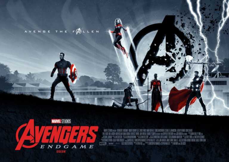 Avengers: Endgame, il poster dittico di Matt Ferguson Avengers: Endgame, il poster dittico di Matt Ferguson