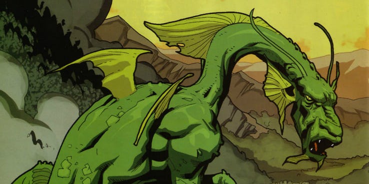 Il poster di Fin Fang Foom
