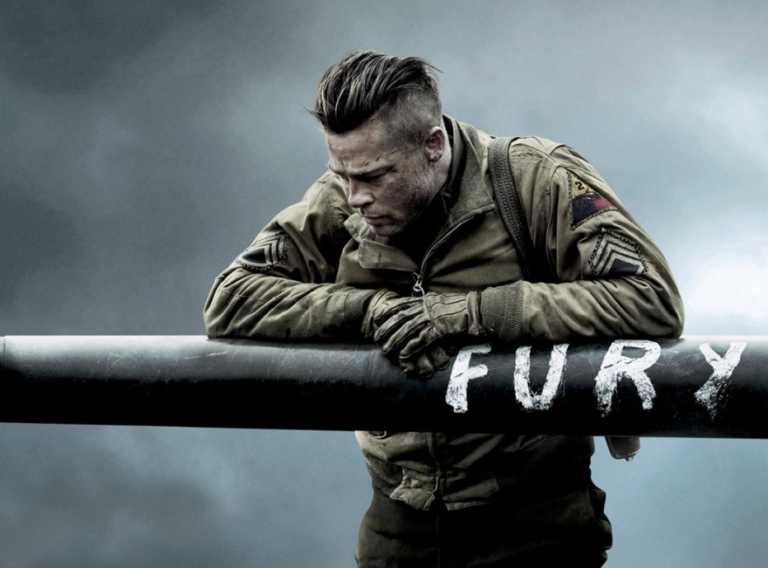 Fury: primo poster del film con Brad Pitt