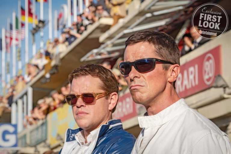 Ford v Ferrari: le prime foto ufficiali del film con Christian Bale e Matt Damon
